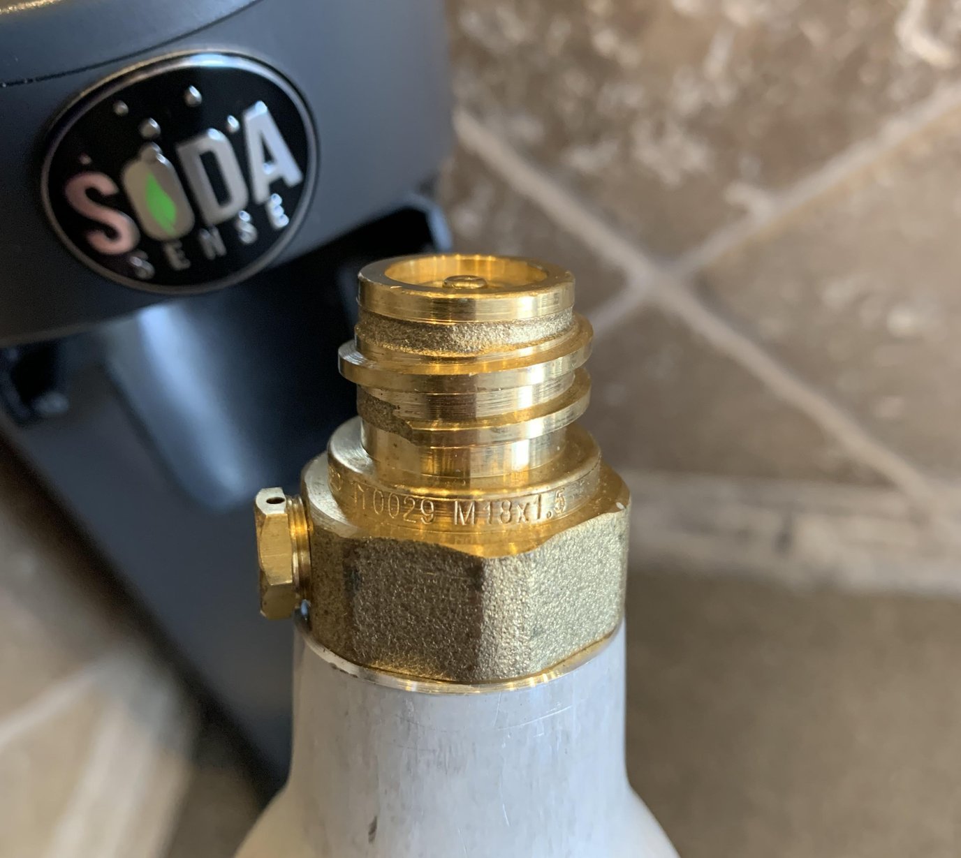 Can I send my SodaStream cylinder for refill with Soda Sense?